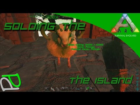 Evil Green Goat! Ovis taming and Breeding! Soloing the Ark S2E72