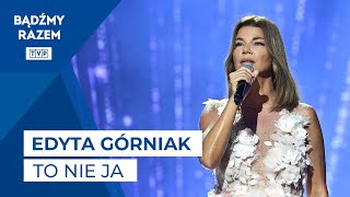 Edyta Górniak - To Nie Ja || Gala 70 lat Telewizji Polskiej