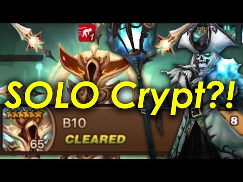 INSANE Halphas vs Punisher's Crypt B10 100% Team - Summoners War