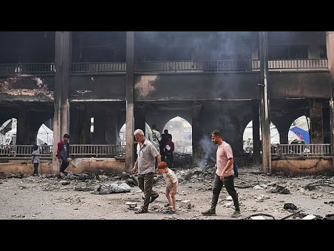 Israeli airstrike on Gaza school shelter kills 23, including children