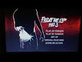 Friday The 13th Part 3 Friday The 13th The Final Chapter 2017 DVD Menu Walkthroughs