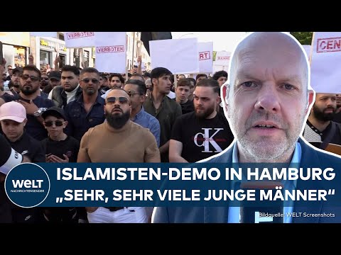 MUSLIM INTERAKTIV: "Das zeigt ja dieses Perfide"! Islamisten fordern Rechtsstaat in Hamburg heraus