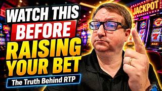 Watch This Before Raising Your Bet 👉 The Truth Behind RTP on #slots #gamblesmart