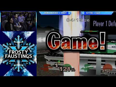 FFX - MELEE DOUBLES LOSERS FINALS - RemolinoFeroz + Wndy vs Scythe + Eggy