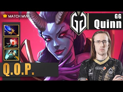 Queen of Pain Mid | GG.Quinn | QUINN SAID HE WAS SORRY FOR BEING TOXIC | 7.34c Gameplay Highlights