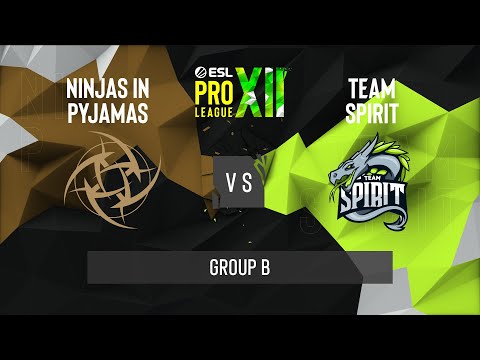 CS:GO - NiP vs. Team Spirit [Overpass] Map 3 - ESL Pro League Season 12 - Group B - EU