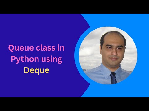 Write A Queue Class In Python Using Deque Data Structure