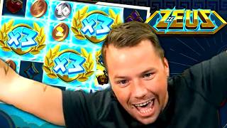 Huge Profit from a BIG WIN Session on Ze Zeus!