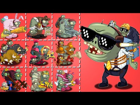 Head Office Gargantuar & Garimp Legal VS All Gargantuars & Imp Zombie