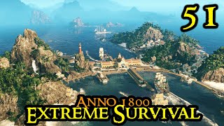 PICTURESQUE METROPOLIS - Anno 1800 EXTREME #51 New City Survival with HARD Boosted AI
