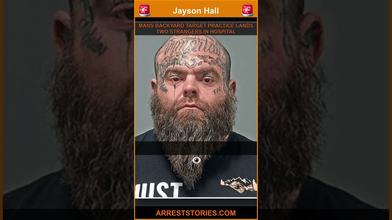 MANS BACKYARD TARGET PRACTICE LANDS TWO STRANGERS IN HOSPITAL