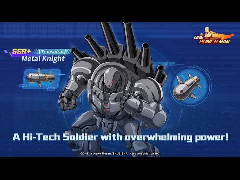 Live Gacha Metal Knight Ssr+ One Punch Man The Strongest Indonesia