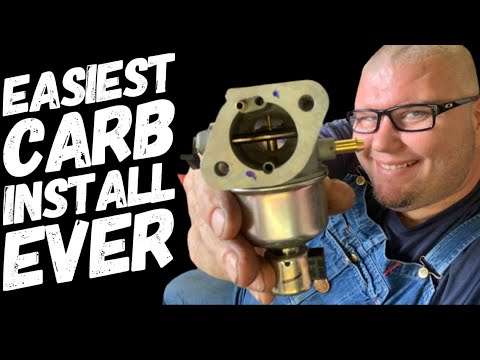 THE EASIEST CARBURETOR I HAVE EVER INSTALLED / KAWASAKI FS600