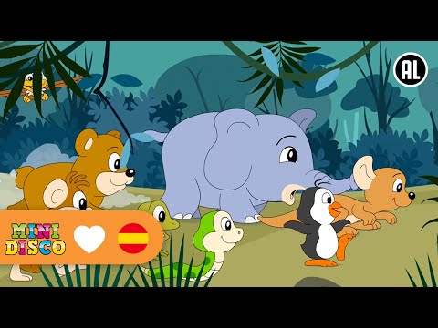 LOS ANIMALES | Canciones Infantiles | Mini Disco