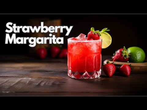 Strawberry Margarita Recipe | Easy Cocktail Tutorial