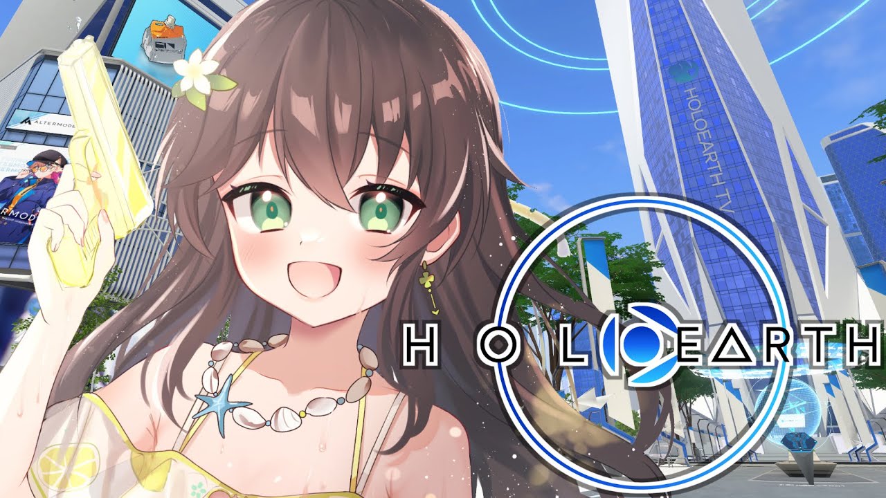 【ホロアース】ホロアースで使えるスタンプ&洋服デザインする!【ホロライブ/夏色まつり】