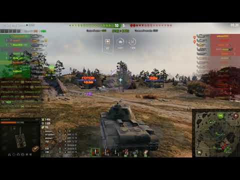 world of tanks 2019 карта Карелия, бой на КВ 3, осторожный бой