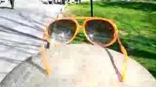 Dirty Orange Sunglasses