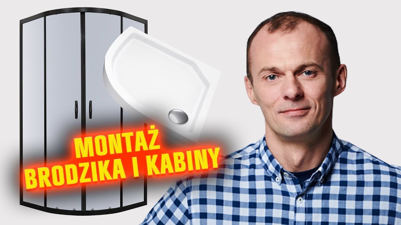 Jak zamontować brodzik i kabinę prysznicową