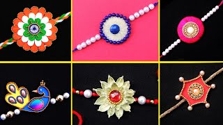 DIY: 6 Amazing Rakhi making Ideas for Competition 2021/How to make Rakhi at home