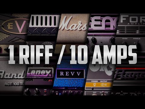 1 RIFF / 10 METAL AMPS
