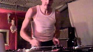 DJ ZAJAZZA PULLS OFF SHIRT WHILE JUGGLING DOUBLES LIVE in MARSEILLE.AVI