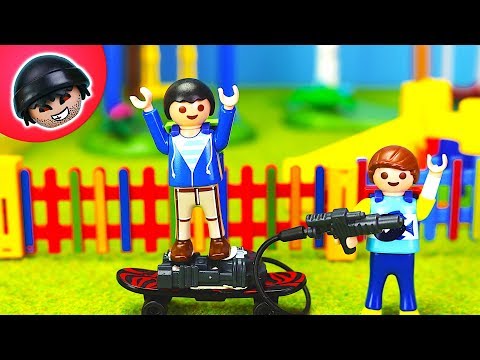 Kuno und die Staubsauger Mission! - Playmobil Polizei Film - Karlchen Knack #357