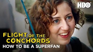 Flight of the Conchords: How to Be a Superfan like Mel | HBO