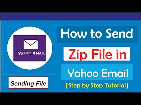 How to Create, Upload and Send Zip File in Yahoo Mail