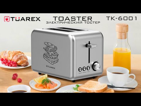 Миниатюра изображения товара Тостер Tuarex TK-6001 (стальной)