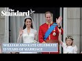 William and Kate celebrate 13th wedding anniversary