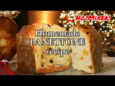 Perfectly Fluffy Panettone! Easy Homemade Recipe Without a Mixer