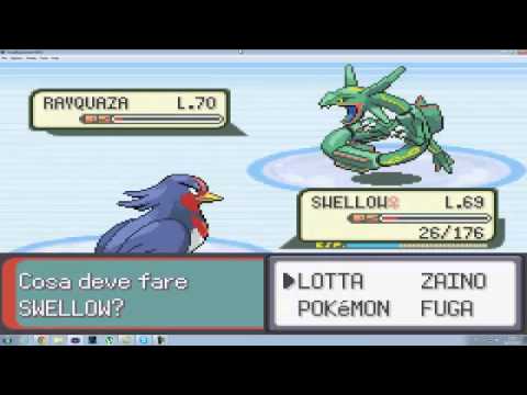 guida pokemon smeraldo pt 73 - LA CATTURA DI RAYQUAZA