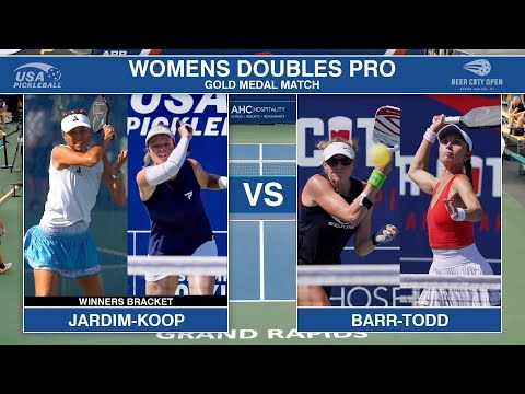 2022 Beer City Open - Women's Doubles Gold Medal Match