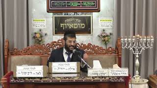 הרב מנחם גיאת | הלכות | בית הכנסת מוסאיוף (בית הכנסת מוסאיוף - ערוץ חדש) - התמונה מוצגת ישירות מתוך אתר האינטרנט יוטיוב. זכויות היוצרים בתמונה שייכות ליוצרה. קישור קרדיט למקור התוכן נמצא בתוך דף הסרטון