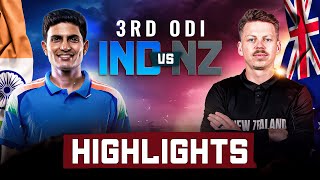 India vs New Zealand | 3rd ODI Highlights | tapmad