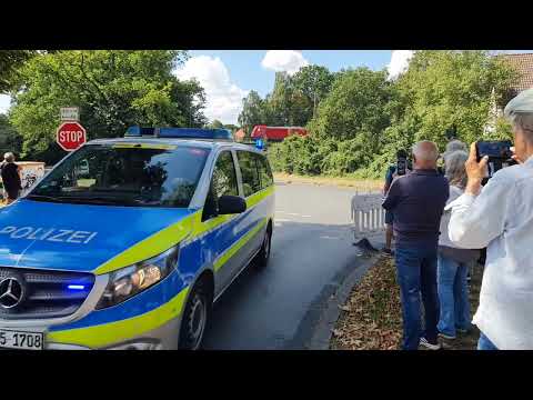 Radsportevent Deutschland Tour fährt am 21.August durch Marl Sinsen,  Das Vorauskommando