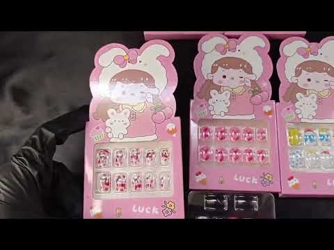 UNHA POSTIÇA INFANTIL 10 PEÇAS