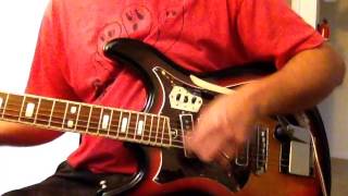Video thumbnail for Sears Silvertone 1445 / 1441 Mosrite Copy Guitar by johnnyangel69