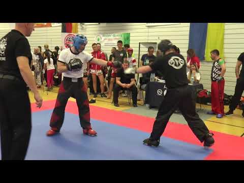 WM der WFMC  LK  75 Kg Yakup Usta 1  Platz erster Kampf 2  Runde