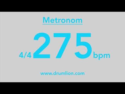 275 bpm - 4/4 | DRUMLION