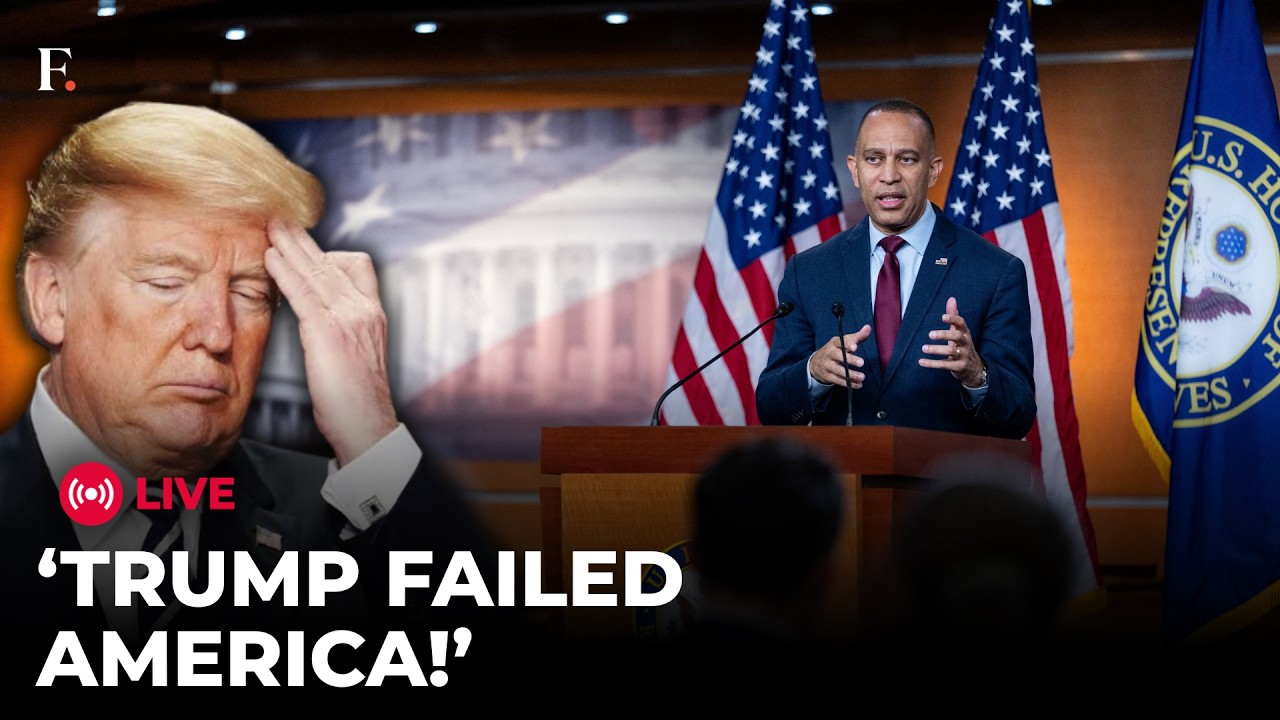 LIVE: Hakeem Jeffries Slams Trump: 'Operation Epic Failure' in Iran, Republicans Failed America