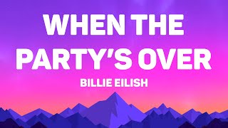 Download lagu Billie Eilish - when the party's over Lyrics) mp3