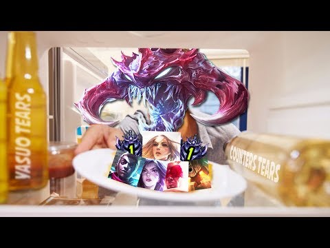 Playing with my Diamond 1 Food 🔥 RANK 1 CHO vs ULTIMATE COUNTER 🔥 Cho'Gath s9 League of Legends