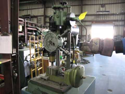 Lot #0114: Burgmaster Auto-Indexing Turret Drill and Tap Machine