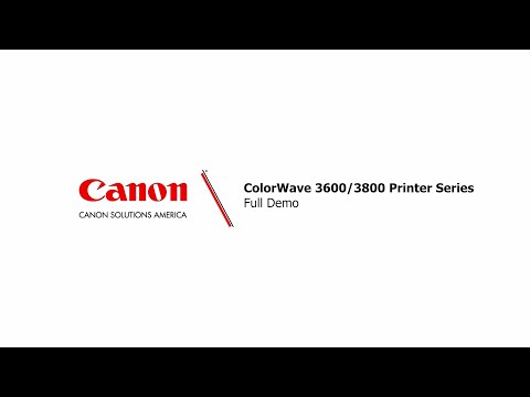 Canon color wave 3800 printer with scanner