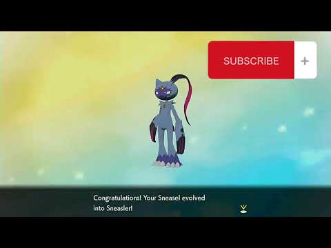 How to Get Razor Claw and How To Evolve Hiusian Sneasel ✨ #legendarceus #shorts #pokemon #gamefreak