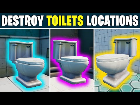 Fortnite - Epic Quest - Destroy Toilets