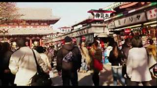 preview picture of video 'Asakusa Sensouji Nakamise Walk Tokyo Japan 仲見世散歩'