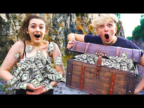 I Went Exploring & Found $100,000 in Abandoned Treasure Chest... (Treasure Hunt Challenge)